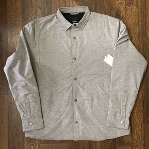 VUORI Gray Shirt Jacket Mens XXL NEW